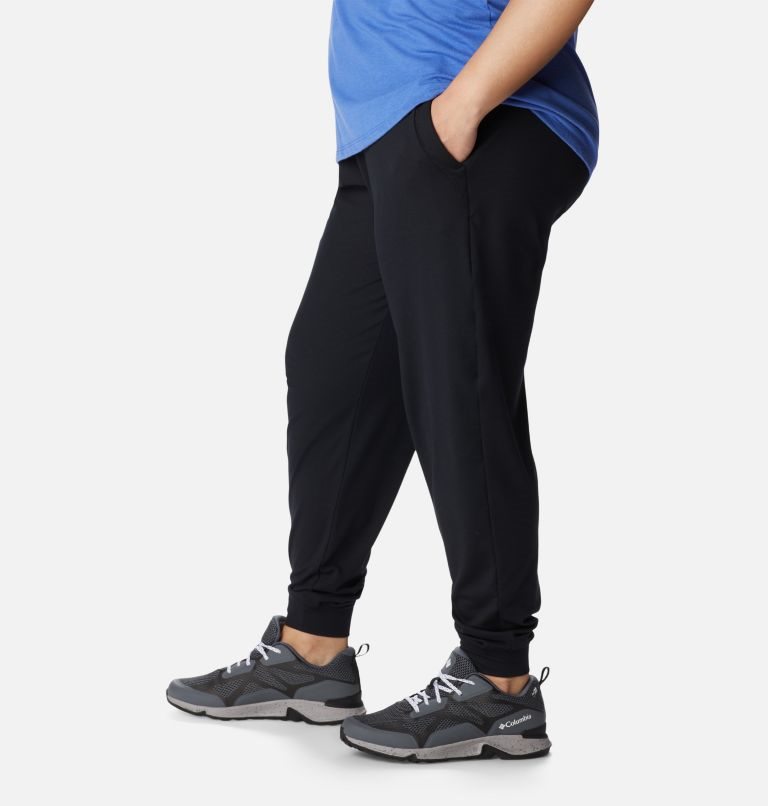 Pantaloni Jogger Columbia Weekend Adventure Dama Negrii | Plus Size QVZSQ918M